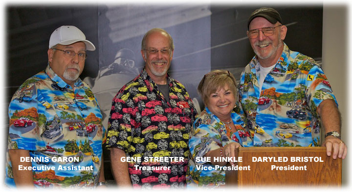 An Annual Meeting in progress at the San Diego Automotive Museum. Photo by Jerry Standefer.