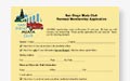 Miniature SDMC membership renewal form.